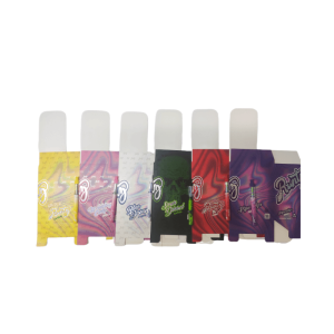 Runtz Disposable Vape Pen 1ml Magnetic Packaging Boxes 1000mg empty cartridge and Rechargeable 280mAh Battery