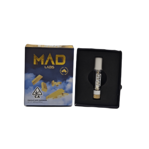 Mad Labs carts Packaging 1ml Atomizers Empty Cartridge 510 Thread with packaging wholesale
