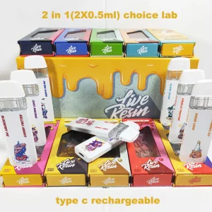 choice disposable pen two flavors wholesale , rechargeable disposable carts with packaging .