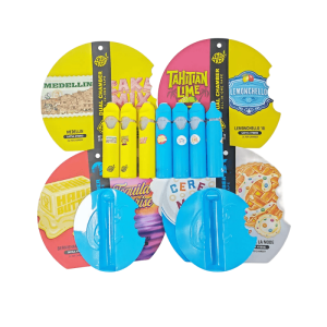 2024 Cookies carts dual chamber all in one disposable pen 1ml/2ml empty cartridge ceramic coil 380mah rechargeable battery