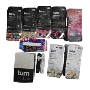2024 2nd turn carts, rechargeable disposable vape pen with packaging wholesale , 280 mah battery  ,10 flavors packaging