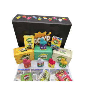 2024 Goo’d Extracts carts 2 Gram Empty Rechargeable Disposable Vape Pens wholesale , 350mah battery ,10 flavors available