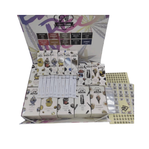 2024 2nd piff bar carts, rechargeable disposable vape pen with packaging wholesale , 280 mah battery ,10 flavors packaging